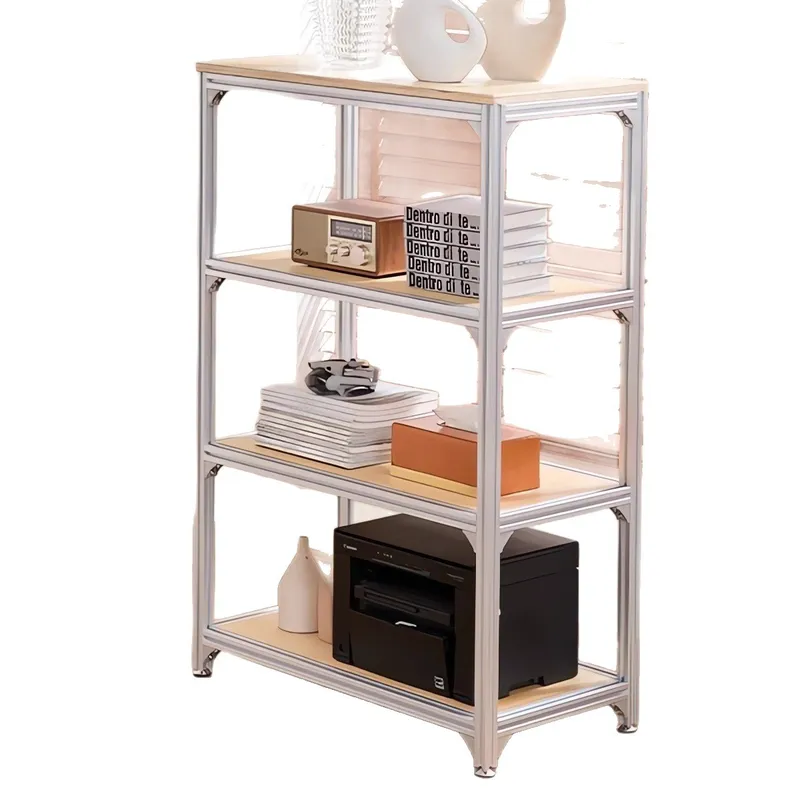 カスタムアルミ製DIY多層フロア収納ラック、オーシャンパネル - Storage のレビューと価格