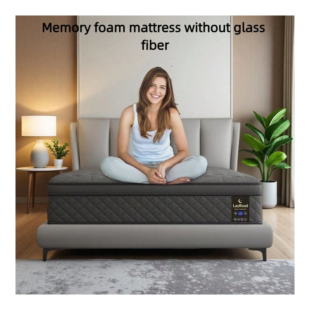 12インチ、14インチの寝室用家具、ツイン、フル、クイーン、 - Memory Foam Mattress In A Box Queen のレビューと価格