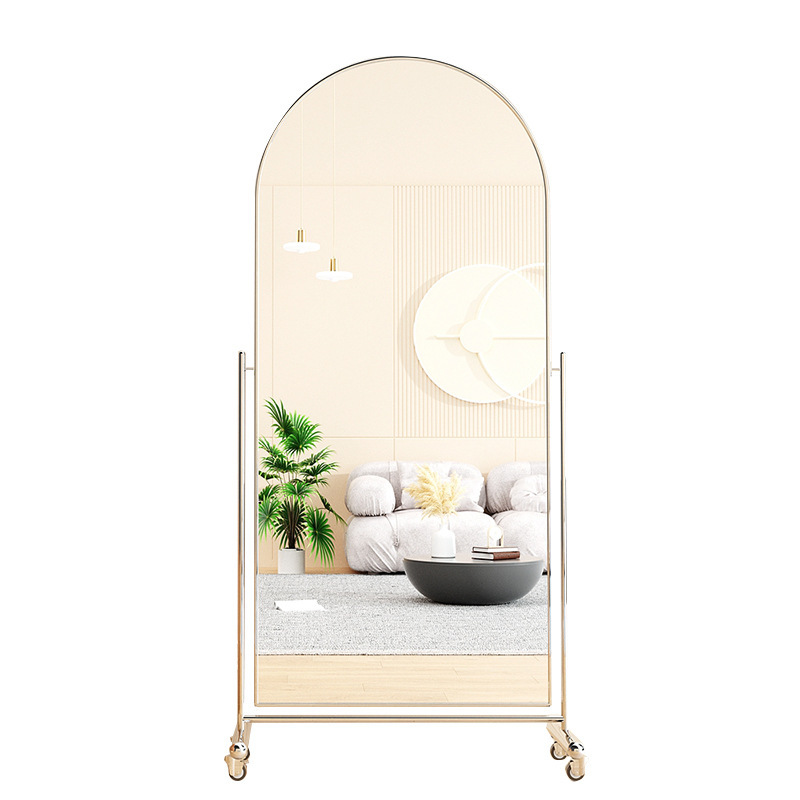 移動式ミラー ステンレス製 家庭用寝室用全身鏡 衣料品店用  - Full Length Mirror Jewelry Armoire のレビューと価格
